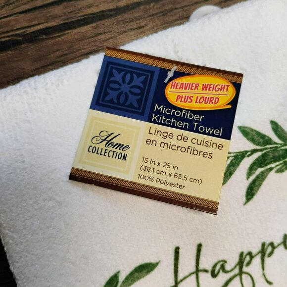 Happy Spring Hydrangea Kitchen Set, 2 Towels Oven Mitt 2 Potholders, Cottagecore - Picture 8 of 8